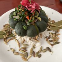 Steamed pumpkin   at IX CAT IK in Valladolid