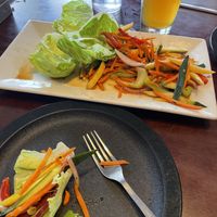 Lettuce wraps   at Garfinkel's in Vail