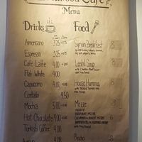 Menu at Livelihood in Toronto