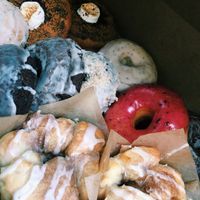 Great variety!  at Lovebirds Donuts in Kittery