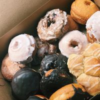 Delicious! at Lovebirds Donuts in Kittery