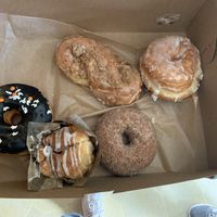 Assorted donuts  at Lovebirds Donuts in Kittery