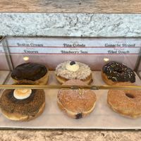 Visual Donut Menu  at Lovebirds Donuts in Kittery