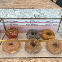 Visual Donut Menu  at Lovebirds Donuts in Kittery