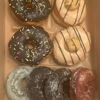 August 2022 donuts at Lovebirds Donuts in Kittery