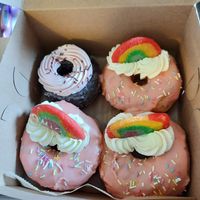  at Lovebirds Donuts in Kittery