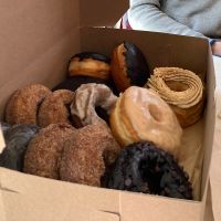   at Lovebirds Donuts in Kittery