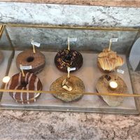 Yum at Lovebirds Donuts in Kittery