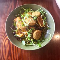Falafel salad at The Craft Embassy in Christchurch