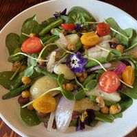 Nicoise salad - so good I’ve been making versions at home since #Veganuary at The Craft Embassy in Christchurch