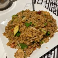 Vegan grandma's fried rice at Mapo Restaurant in Naperville