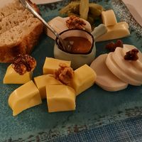 Vegan Cheese Plate at Oceana Club in Benissa