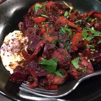 Scandinavian casserole at Euro Kitchen in Fitzroy