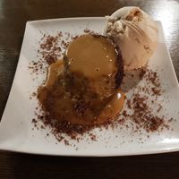 Vegan Sticky Date Pudding at Euro Kitchen in Fitzroy