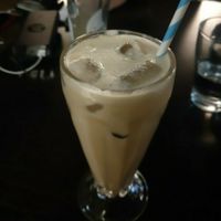 Iced coffee at Euro Kitchen in Fitzroy