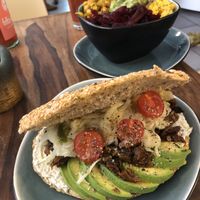 Avopita vegan  at Avocadobar in Wurzburg