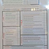 Menu March - 2023 translation (but there is also an English menu available I think) at Miào Shàn GōngZhǔ 妙善公主素食養心鍋 - Princess Vegan Hot Pot  in Kaohsiung