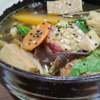 72 hour medicinal noodle soup at Miào Shàn GōngZhǔ 妙善公主素食養心鍋 - Princess Vegan Hot Pot  in Kaohsiung
