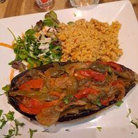 Aubergine at Chez Funda in Paris