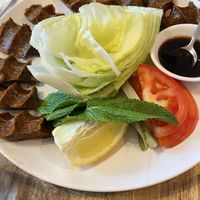 Cig köfte  at Chez Funda in Paris