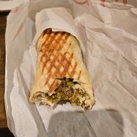 Falafel and salad at Chez Funda in Paris