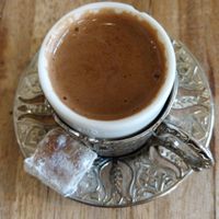 Café turc with lukum at Chez Funda in Paris