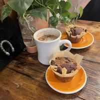 Best FRESH 🫐  muffins   at Planted in Brooklyn