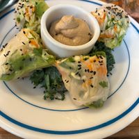 Summer rolls  at Planted in Brooklyn