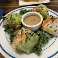 Horrid salad rolls   at Planted in Brooklyn
