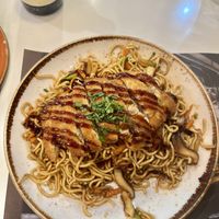 Corral vegan yakisoba  at UDON in Malaga