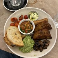 vegan full english  at Wayland's Yard in Birmingham