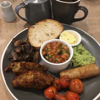 Avo fry up   at Wayland's Yard in Birmingham