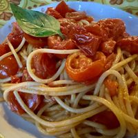 spaghetti  at Rossopomodoro in Venice