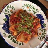 Lovely pasta  at Rossopomodoro in Venice