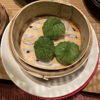 GF veggie dumplings  at Ping Pong Dim Sum in London