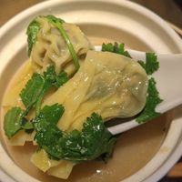 Miso wonton soup at Ping Pong Dim Sum in London