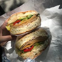 triple threat
 at Seitan's Helper in Brooklyn