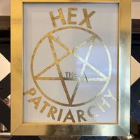 Hex the patriarchy #Veganuary at Seitan's Helper in Brooklyn