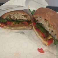 Classic Italian (can't remember the actual name) at Seitan's Helper in Brooklyn