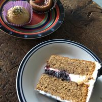 Save room for dessert.  at Seitan's Helper in Brooklyn