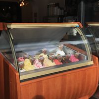 Vegan counter  at Dark Sugars in East London