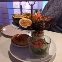 To etager brunch at Dreamy in Copenhagen