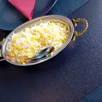 Portion of rice at Sunand in Noordwijk