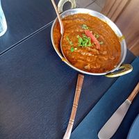 Aubergine curry (vegan) at Sunand in Noordwijk