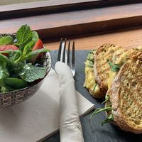 Superb vegan cheese toastie at PLANT SHACK - Altea in Altea