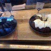 Vegan cakes at Plank Coffee in Healdsburg
