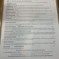 Menu at Plank Coffee in Healdsburg