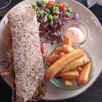 Chickenless sandwich  at Café Korn in Roskilde