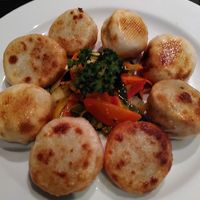Momos mit Gemüse at Indian Palace in St Gallen