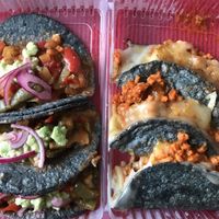 Tacos and quesadillas at Azul Frida in Barcelona